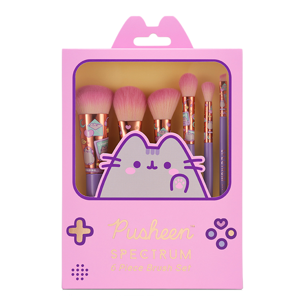 Spectrum Pusheen Gamer Girl 6-Piece Brush Set #2