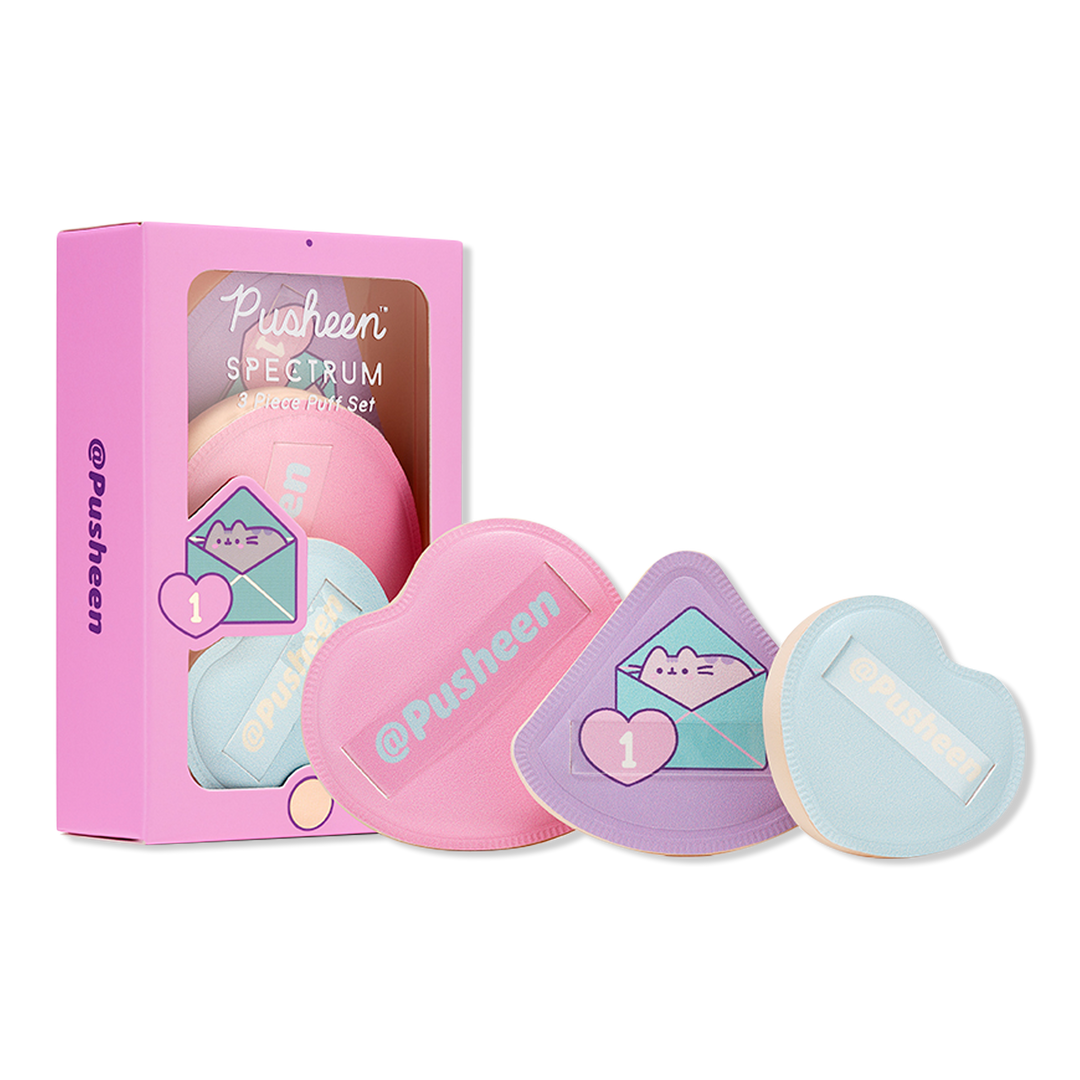 Spectrum Pusheen Gamer Girl 3-Piece Puff Set #1