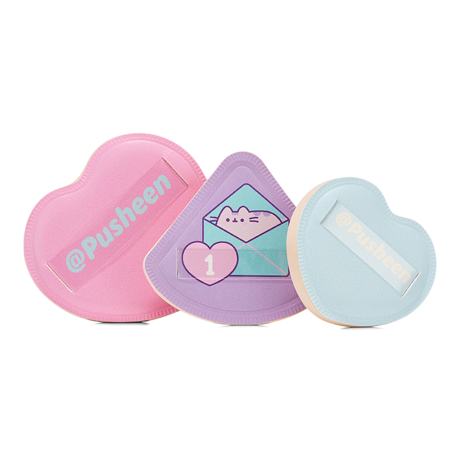 Pusheen Gamer Girl 3-Piece Puff Set