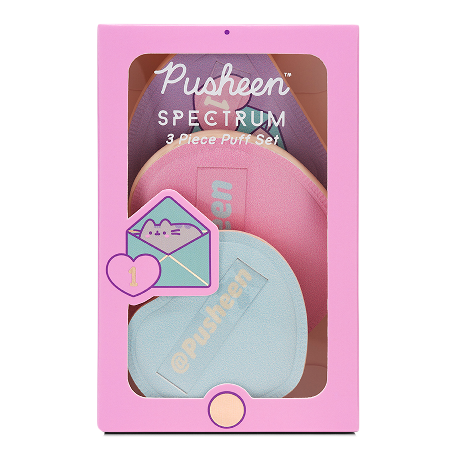 Pusheen Gamer Girl 3-Piece Puff Set