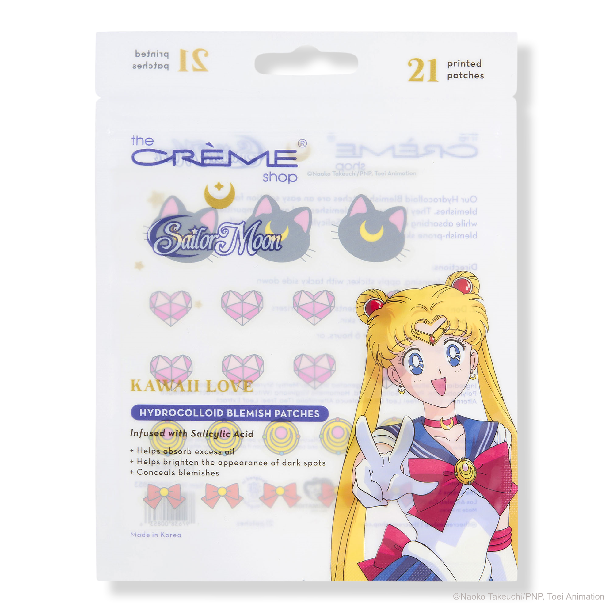 The Crème Shop Sailor Moon Kawaii Love Blemish Patches #1