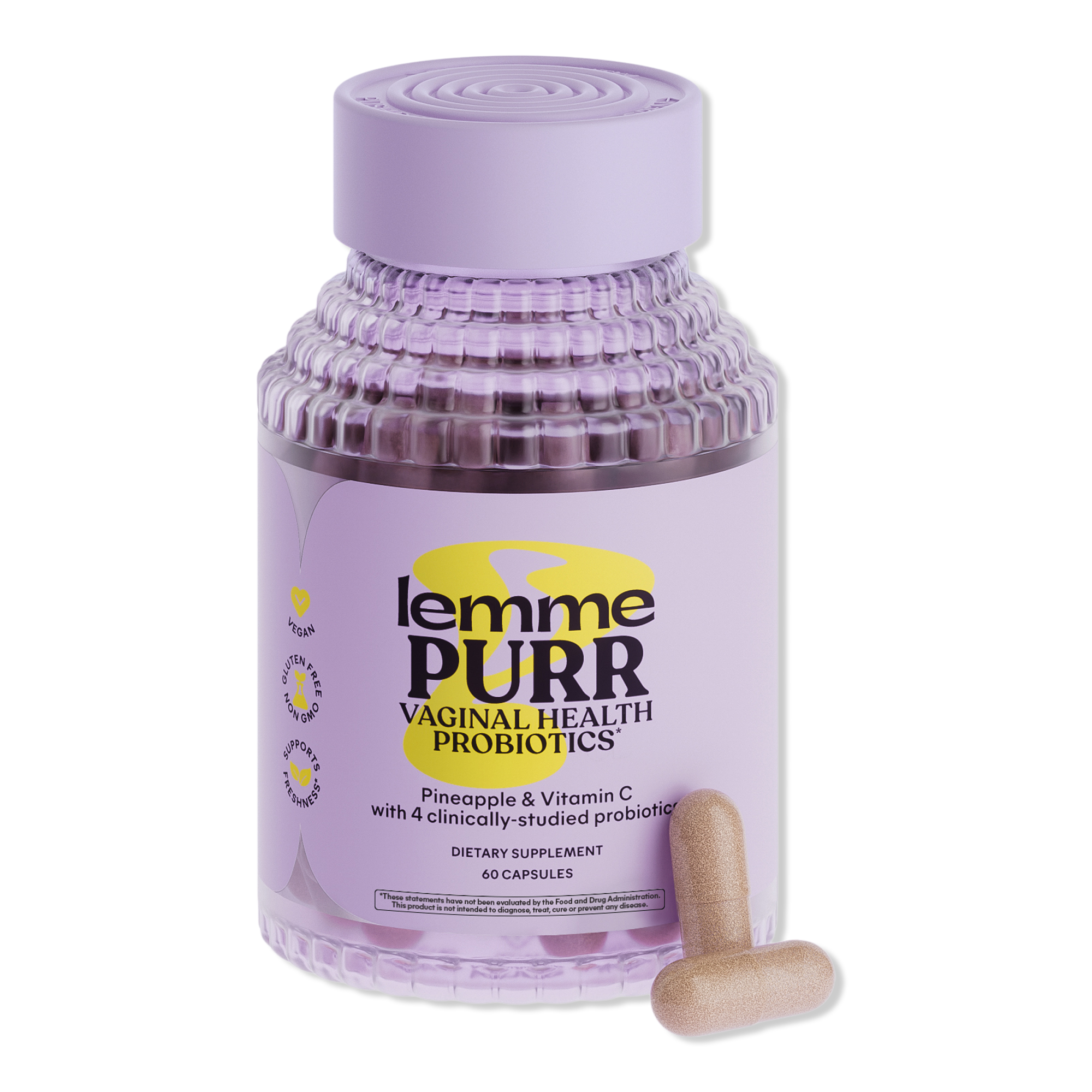 Lemme Purr: Vaginal Odor & pH Balance Probiotic Capsules #1