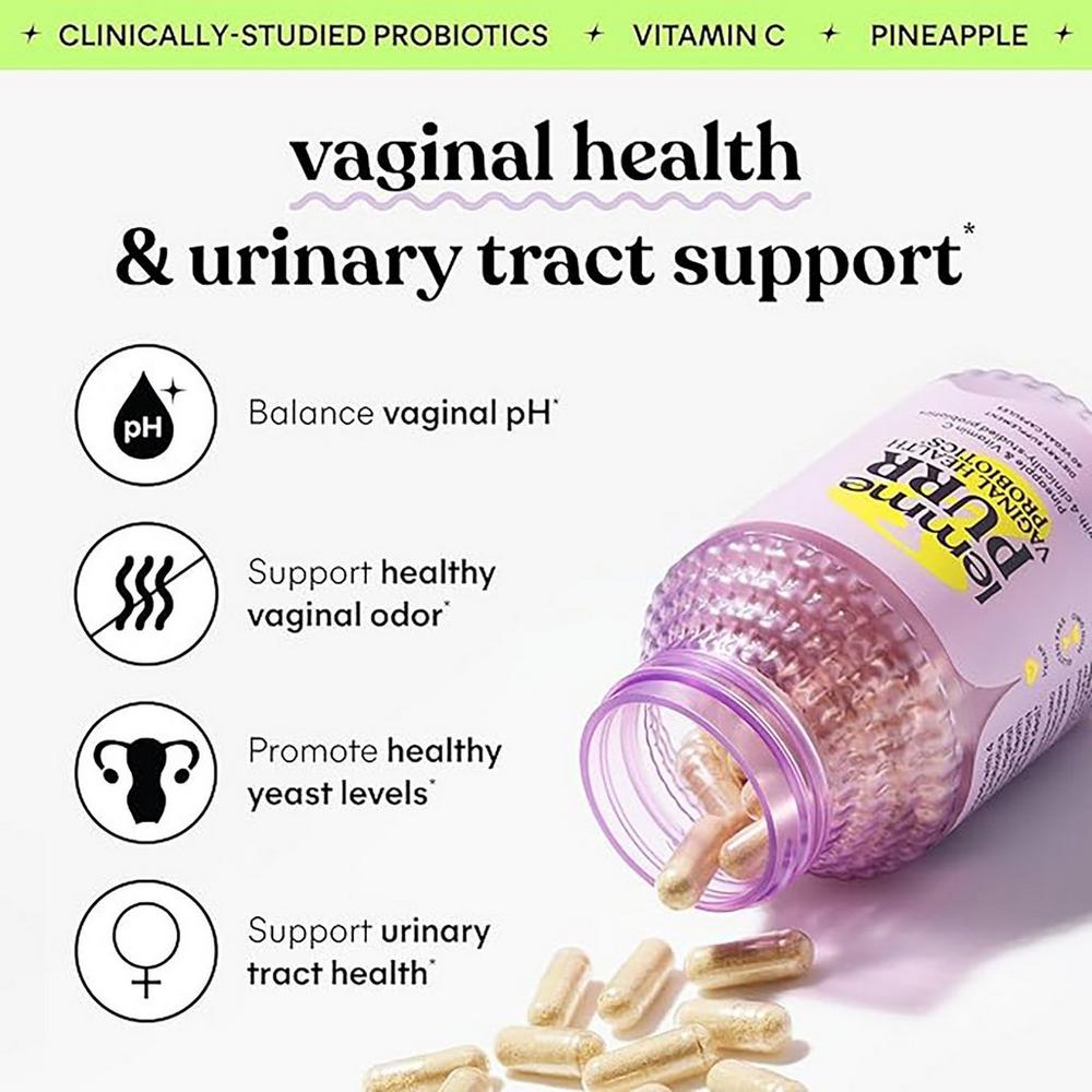 Purr: Vaginal Odor & pH Balance Probiotic Capsules