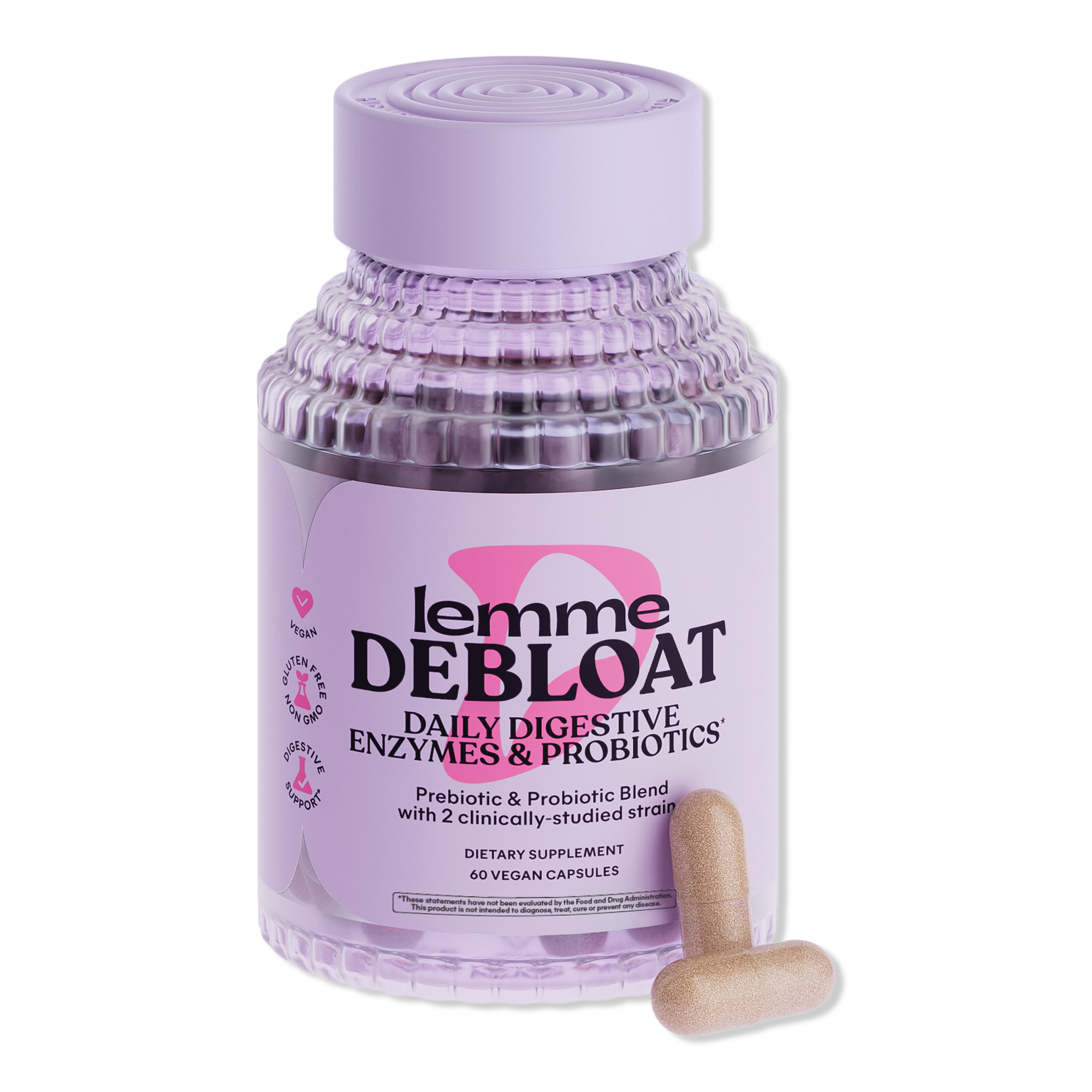 Lemme Debloat: Digestive Probiotic & Multi-Enzyme Capsules #1