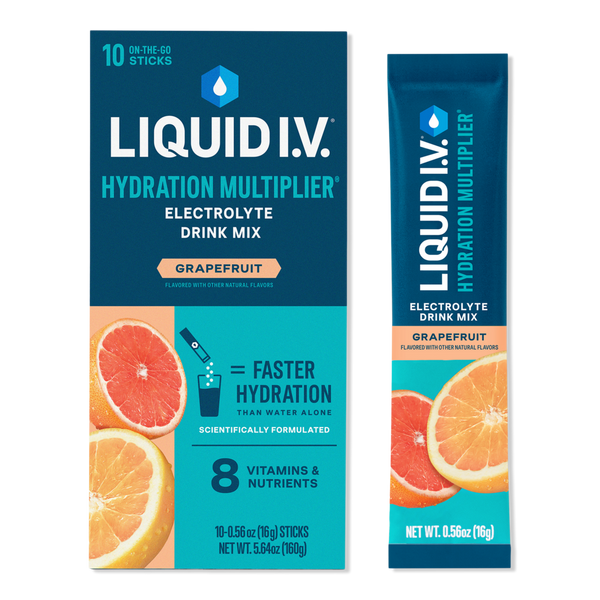 LIQUID I.V. Hydration Multiplier Electrolyte Drink Mix Grapefruit #1