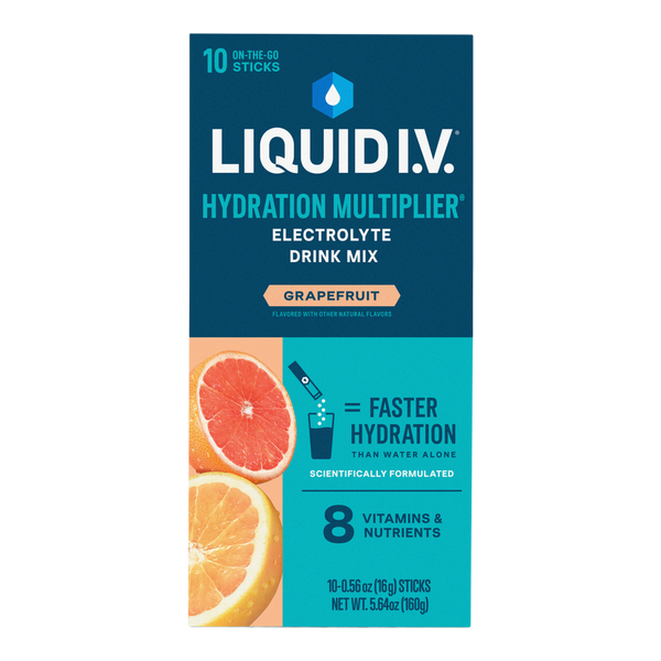 LIQUID I.V. Hydration Multiplier Electrolyte Drink Mix Grapefruit #2