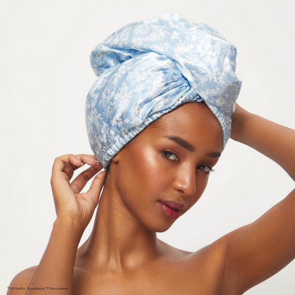 Kitsch Bridgerton x Kitsch Satin Wrapped Hair Towel #6