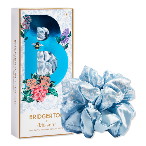 Kitsch Bridgerton x Kitsch Satin Pillow Scrunchies Ulta Beauty