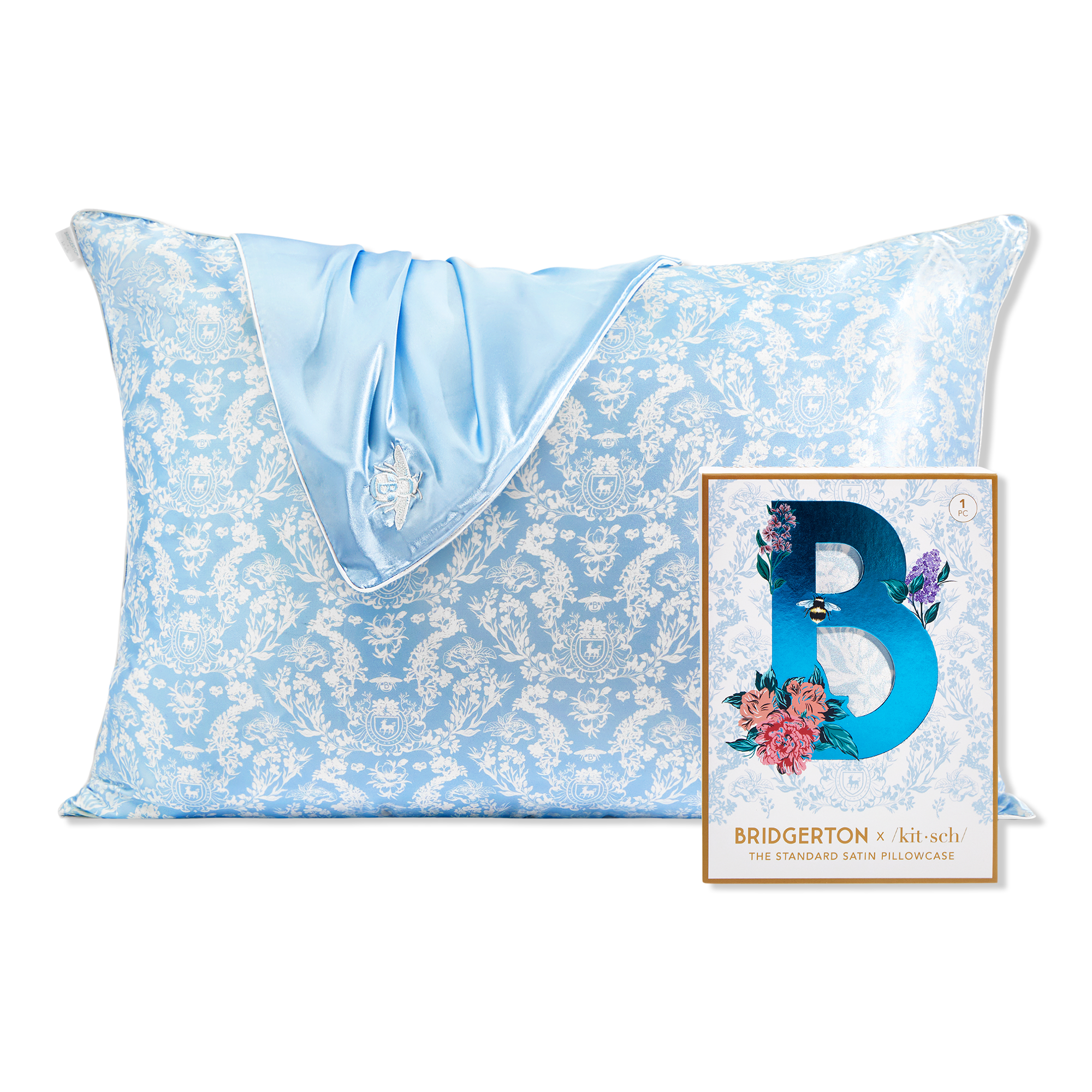 Kitsch Bridgerton Satin Pillowcase #1