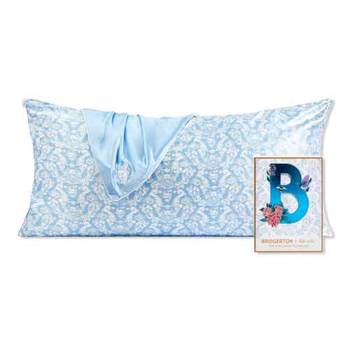 Kitsch Bridgerton x Kitsch King Satin Pillowcase Ulta Beauty