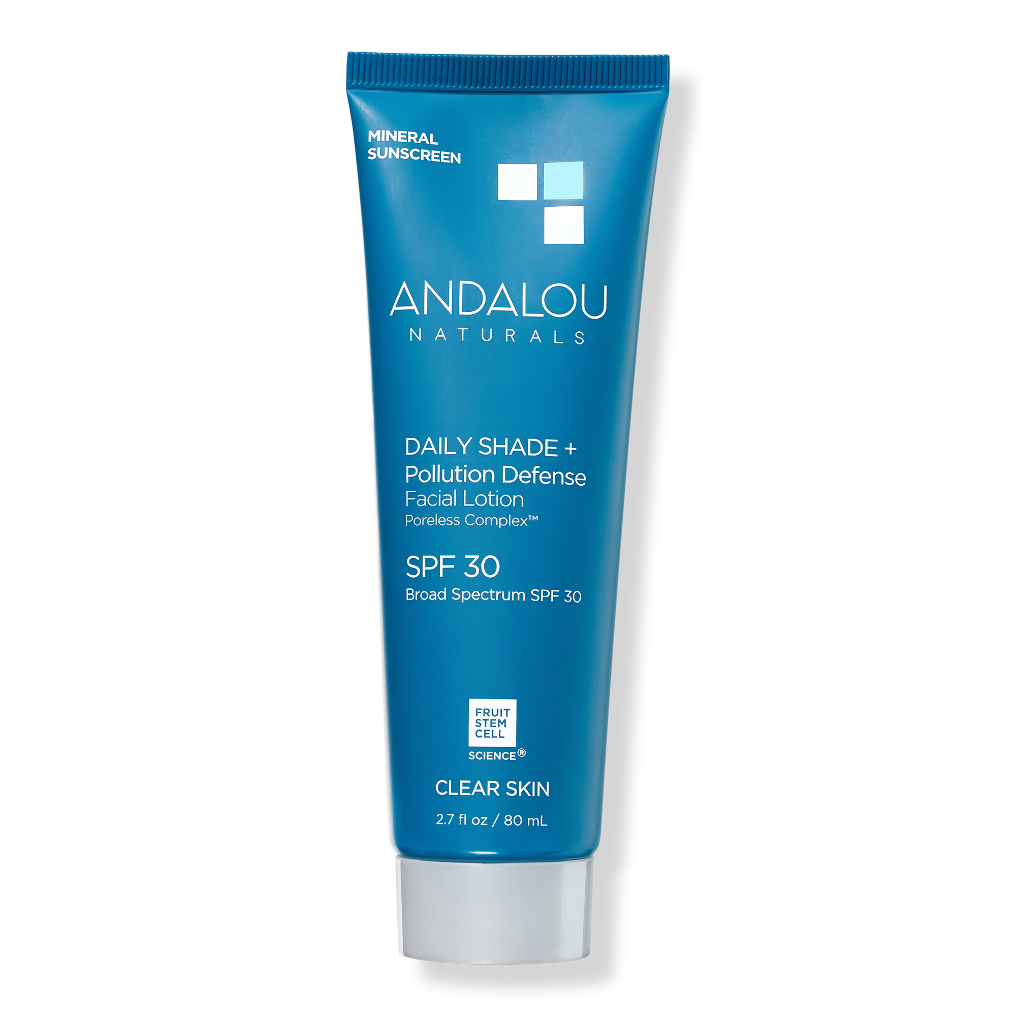 Andalou Naturals Clear Skin Daily Shade Pollution Defense Mineral Sunscreen SPF 30 #1