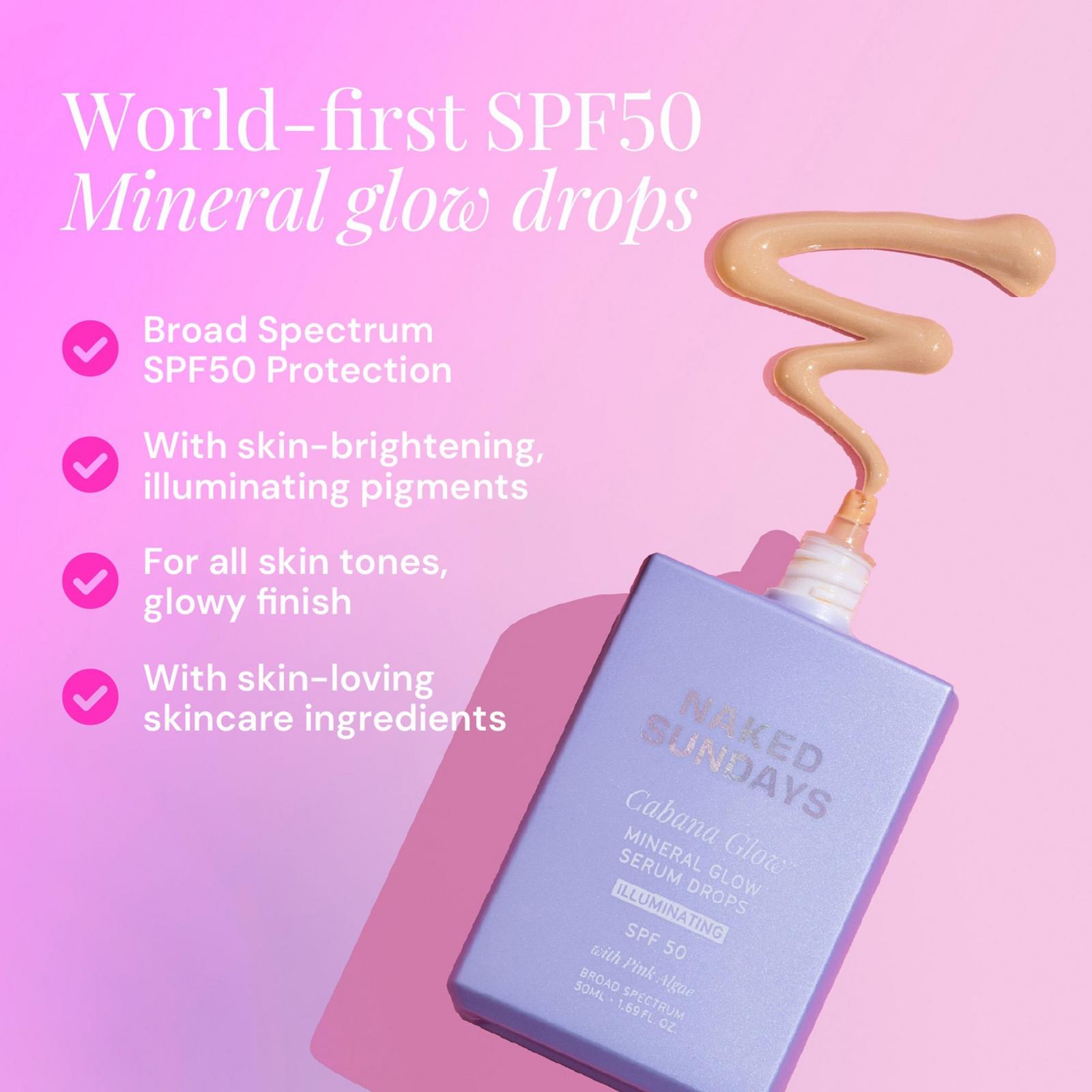 CabanaGlow Mineral Glow Drops SPF50