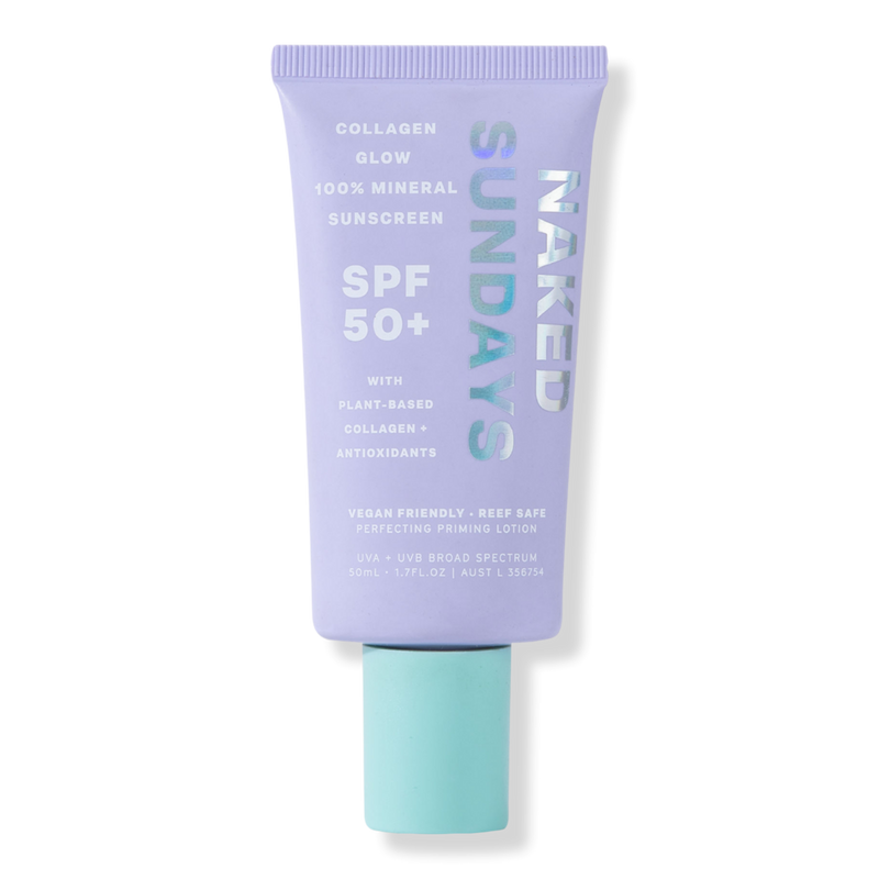 Collagen Glow 100% Mineral Sunscreen Perfecting Priming Lotion SPF50+