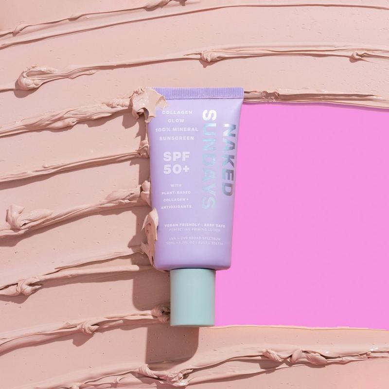Collagen Glow 100% Mineral Sunscreen Perfecting Priming Lotion SPF50+