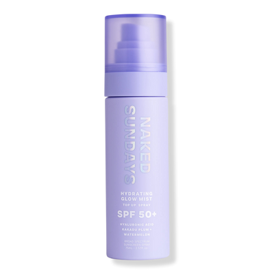 Naked Sundays Hydrating Glow Mist Top Up Spray SPF50+