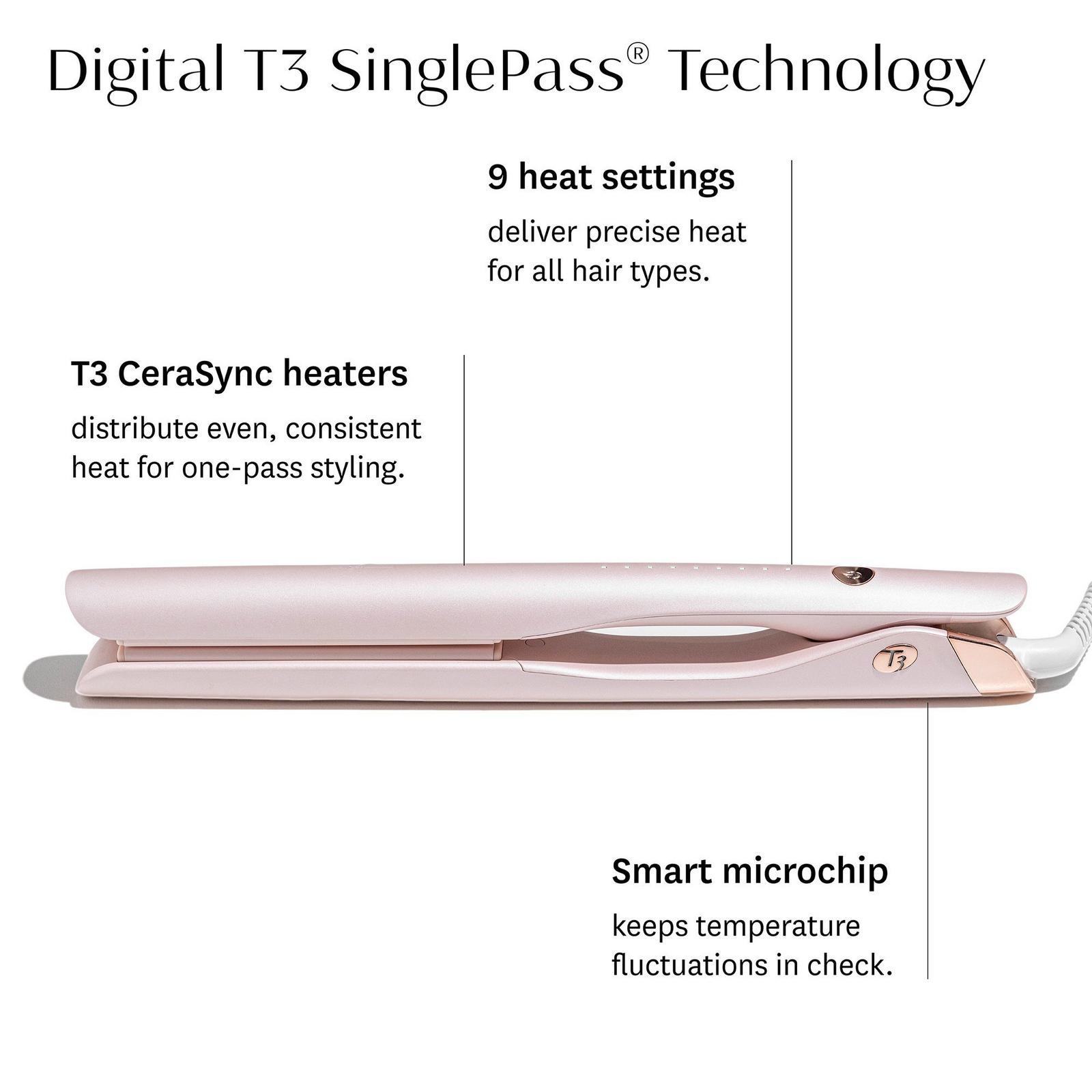 SinglePass Smooth X Professional Flat Iron with Extra-Long Plates