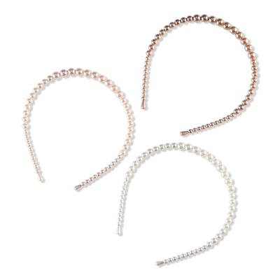 Scünci Primp Pearl Headbands