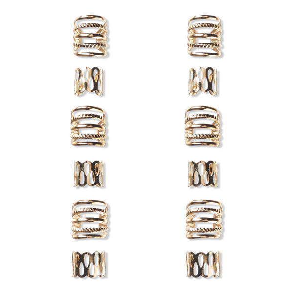 Scünci Primp Metal Braid Cuffs #1