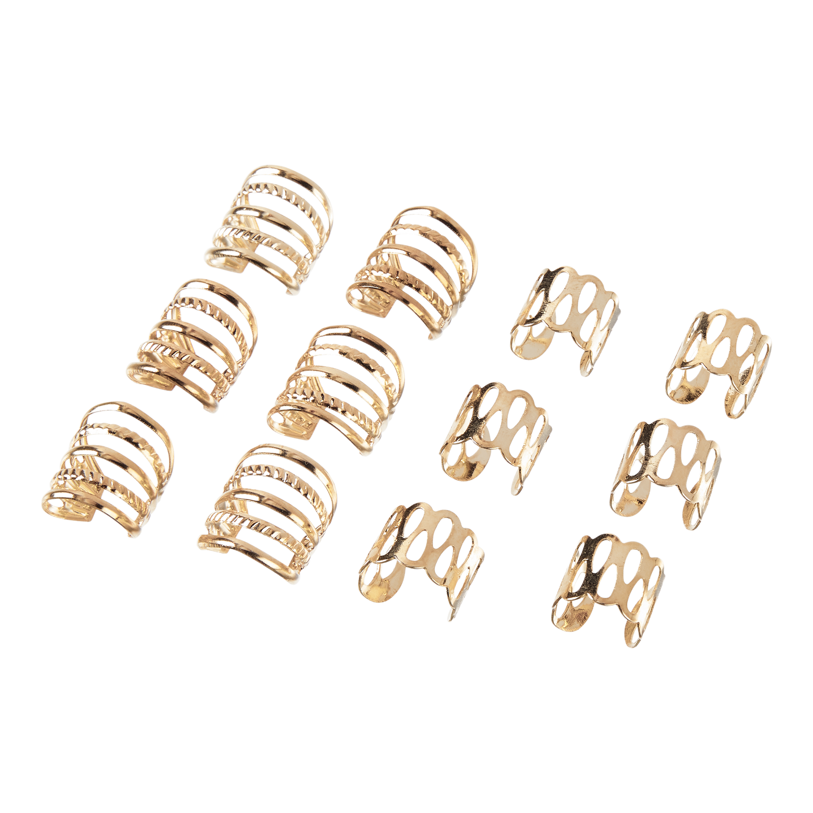 Primp Metal Braid Cuffs