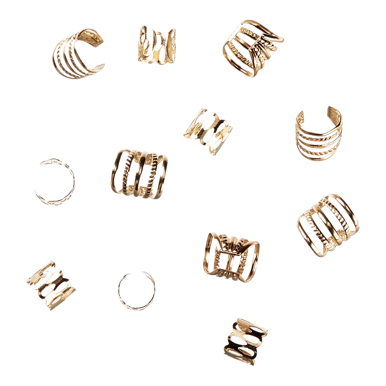 Primp Metal Braid Cuffs