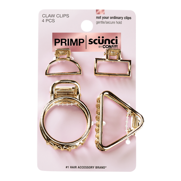 Scünci Primp Mix Metal Claw Clips #2