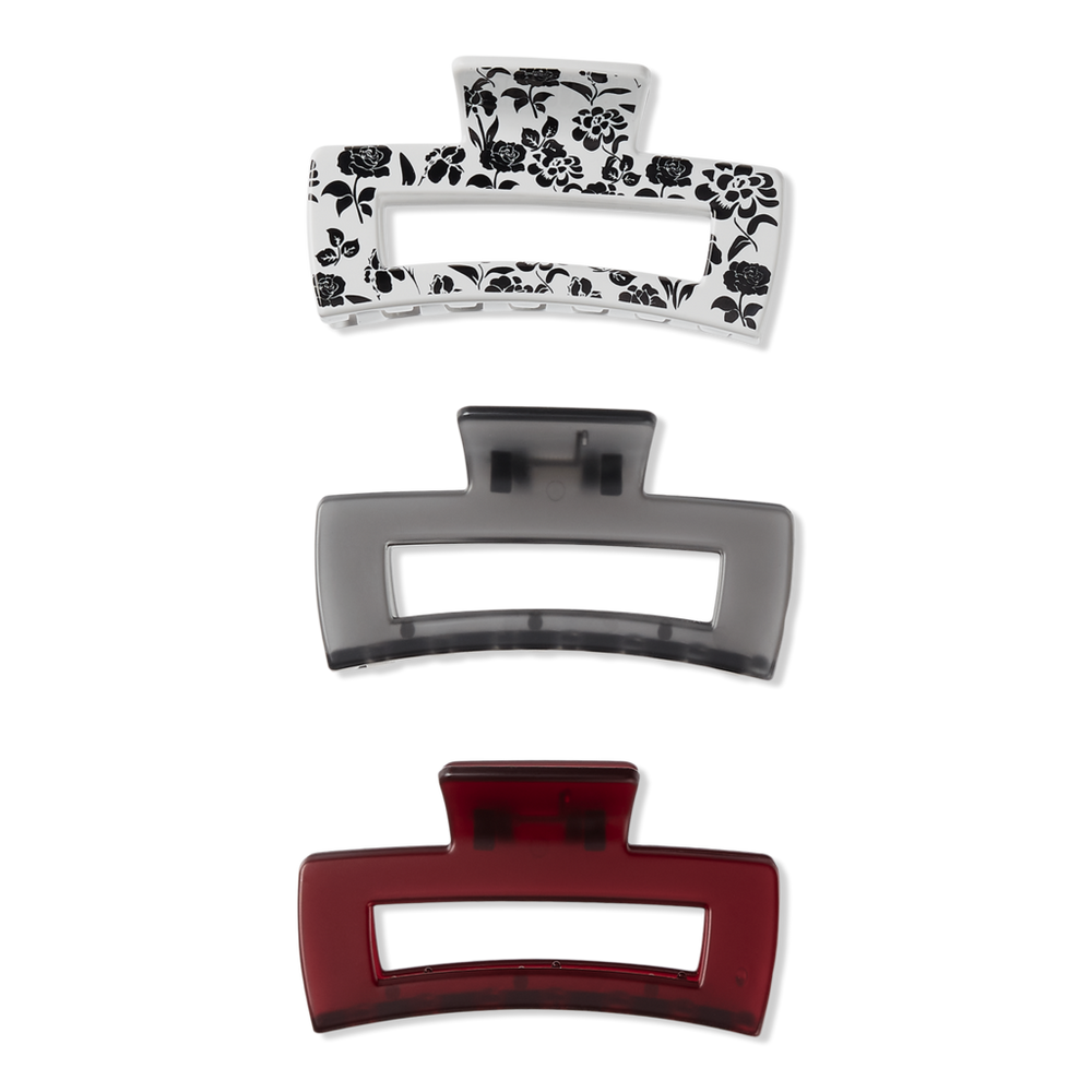 Scunci Primp Claw Clips 3-PK