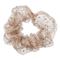 [TOOMUCHTAX] / ☆ CRYSTAL SCRUNCHIE / BLACK Claudia Bloom scrunchie | Hermès USA