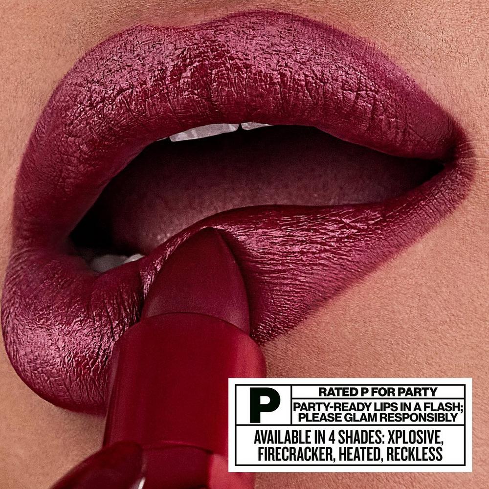 SBX RATED Flash FX Metallic Lipstick - Xplosive