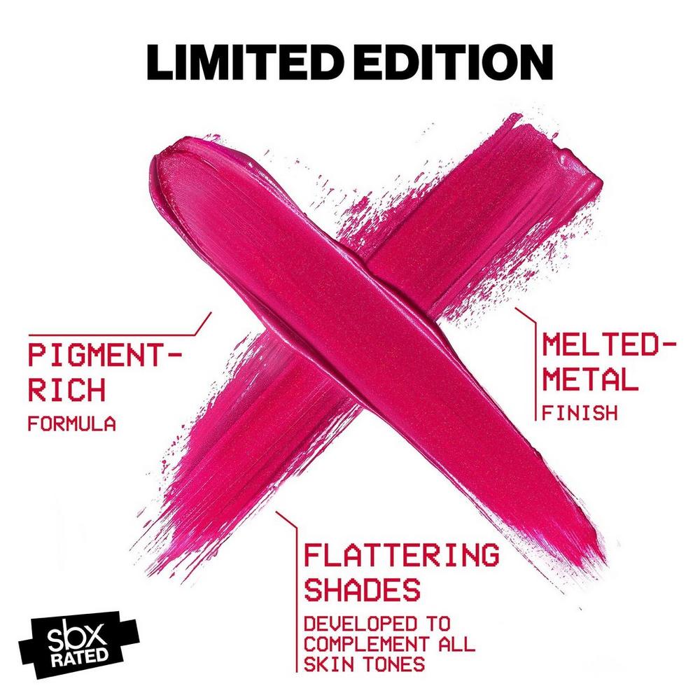 SBX RATED Flash FX Metallic Lipstick