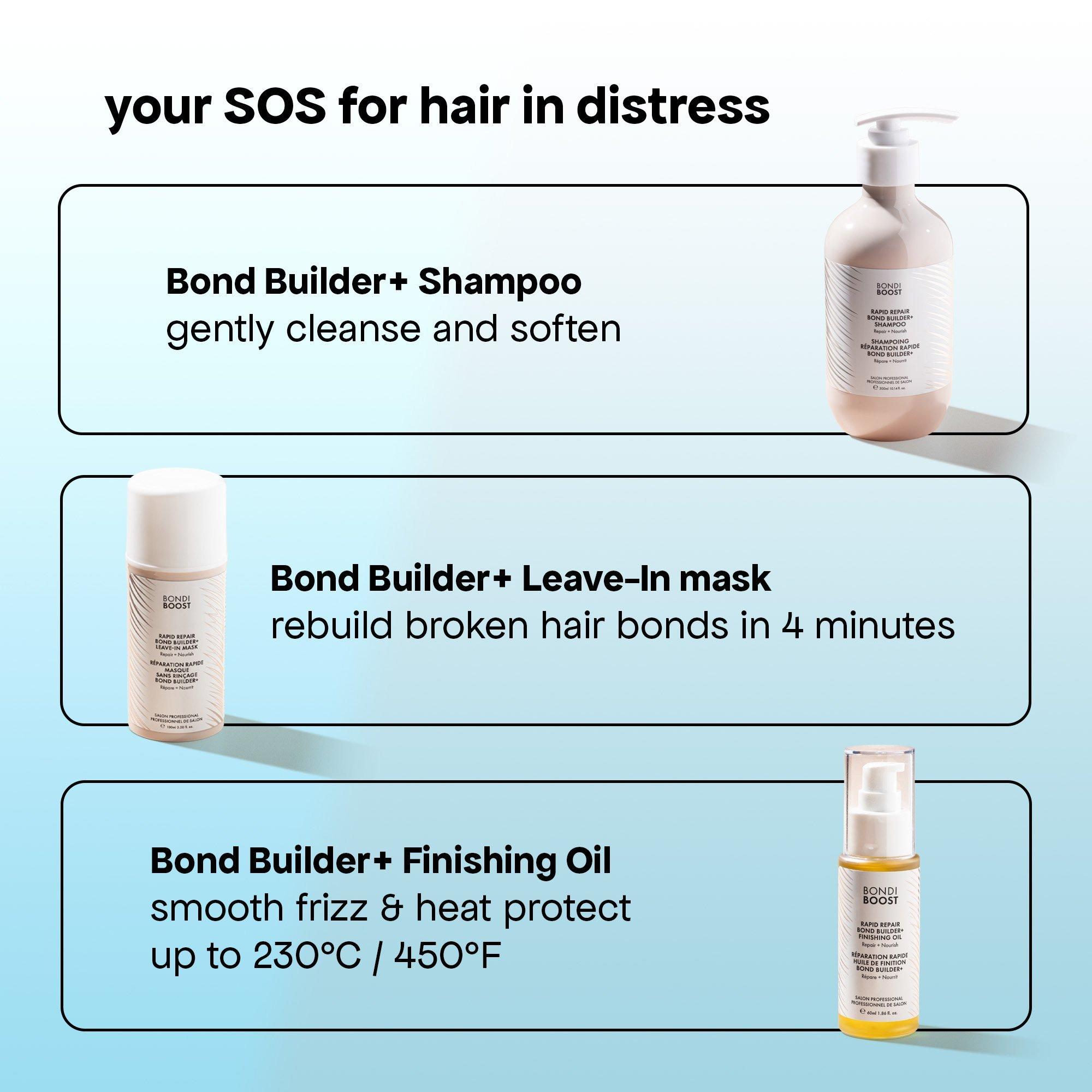 Финишное масло для поврежденных волос Bondi Boost Rapid Repair Bond Builder+ — фото 8