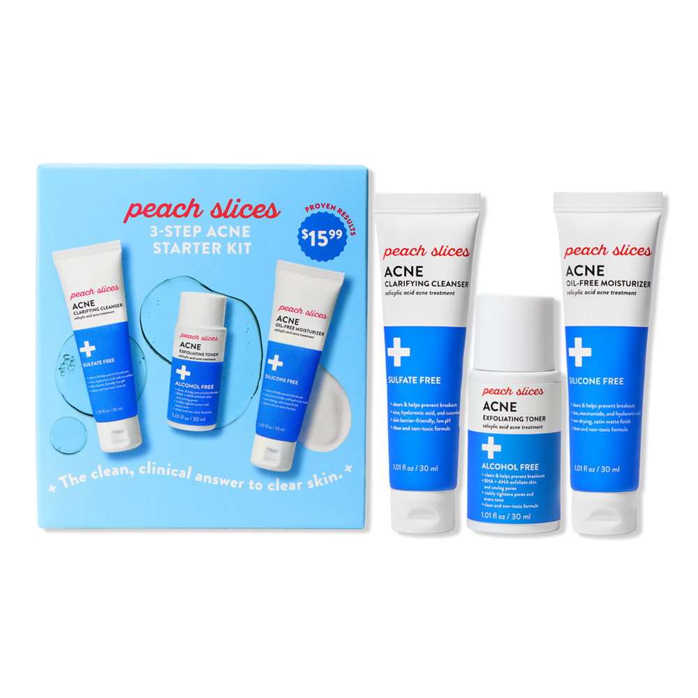 Peach Slices 3-step Acne Starter Kit