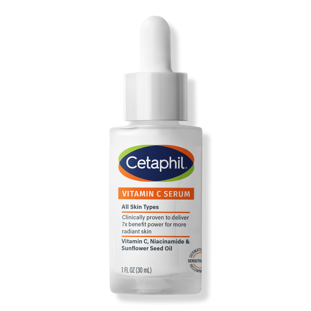 Cetaphil Vitamin C Serum With Niacinamide And Sunflower Seed Oil