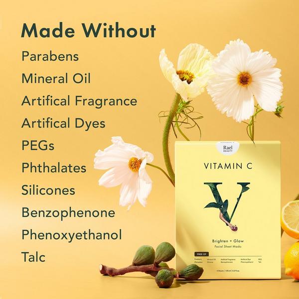 Rael Vitamin C Facial Sheet Mask #6