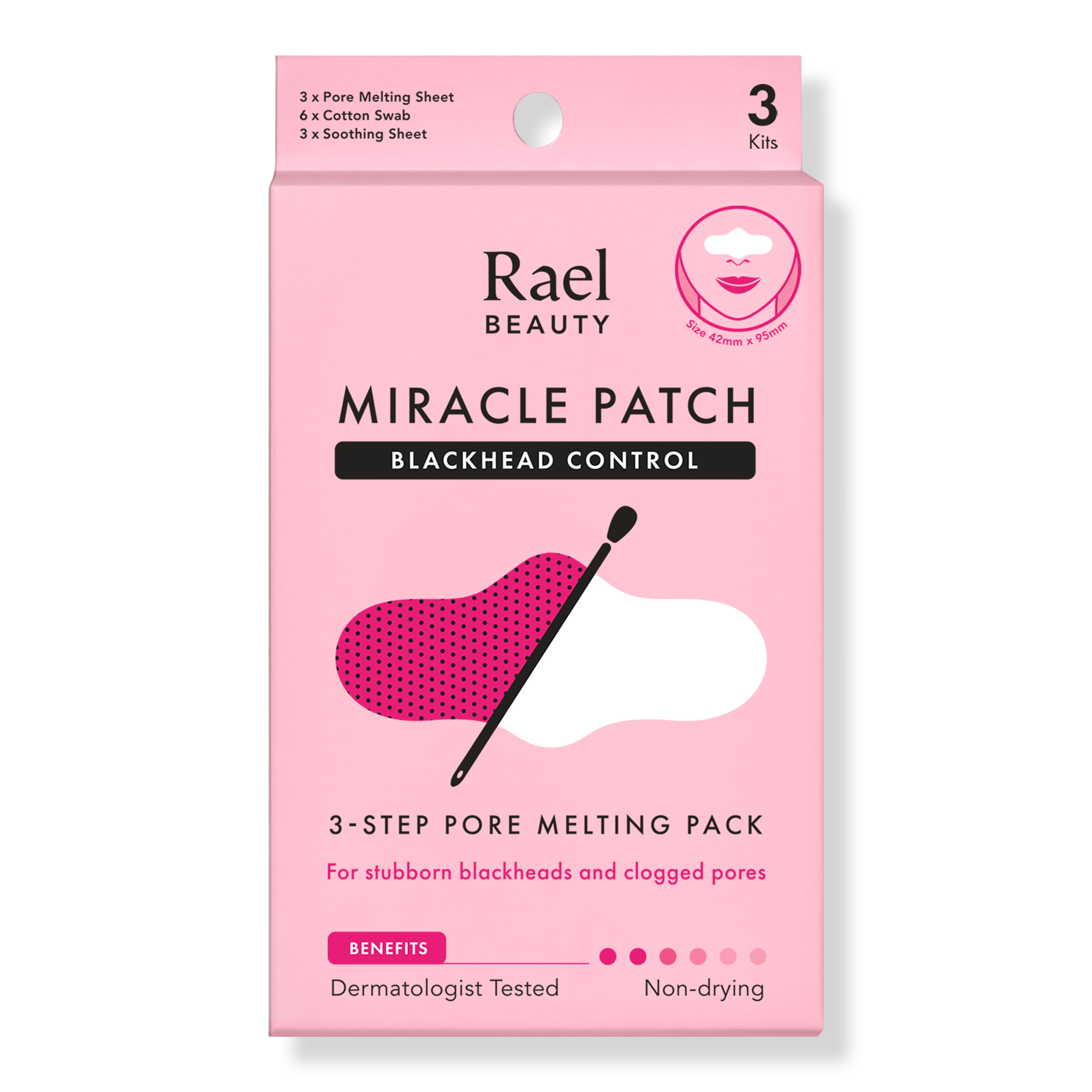 Rael Miracle Patch 3-Step Pore Melting Pack #1