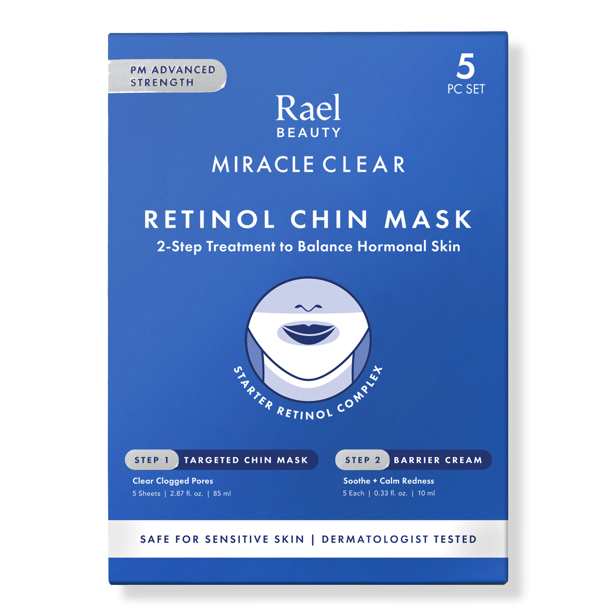 Rael Miracle Clear Retinol Chin Mask Set #1