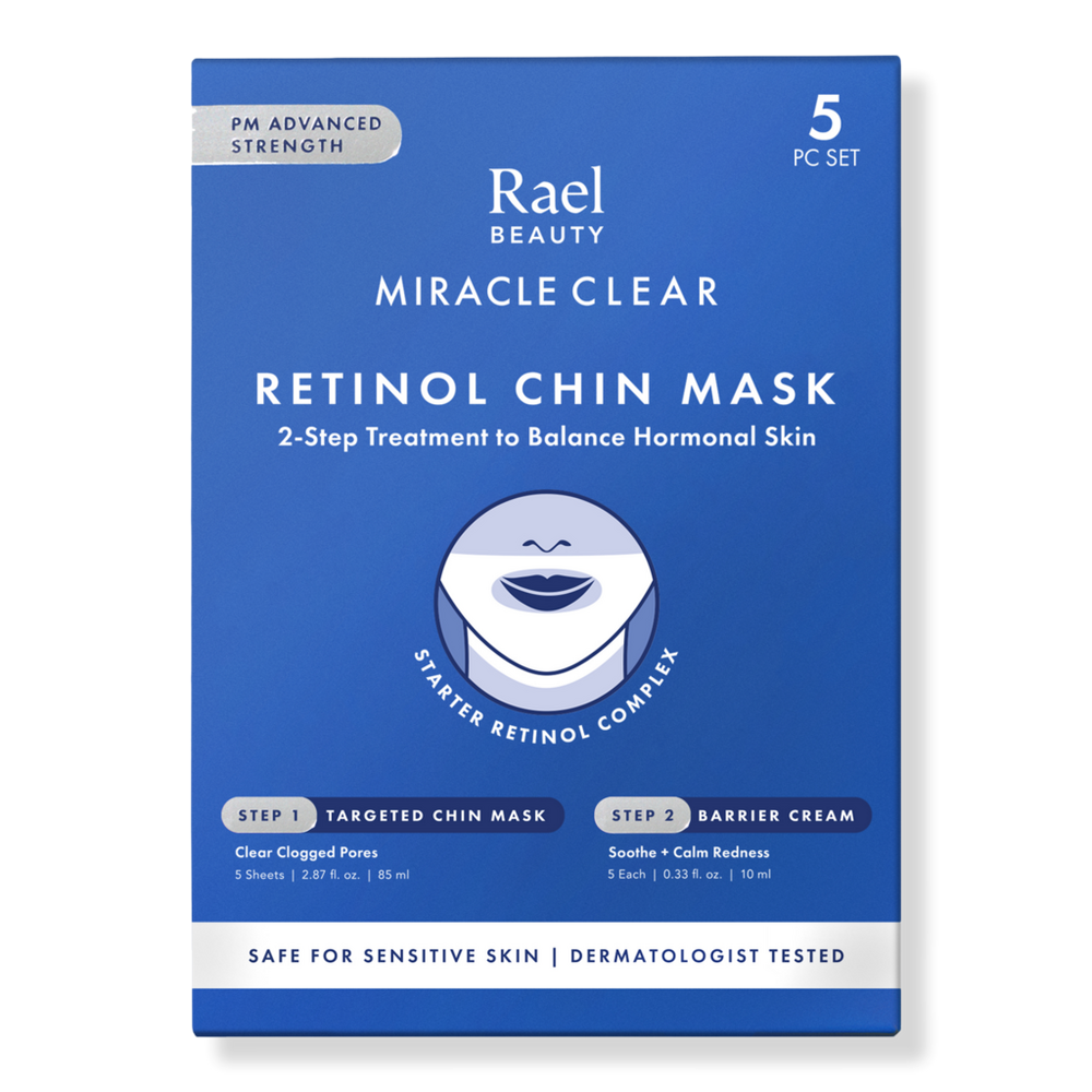 Rael Miracle Clear Retinol Chin Mask Set