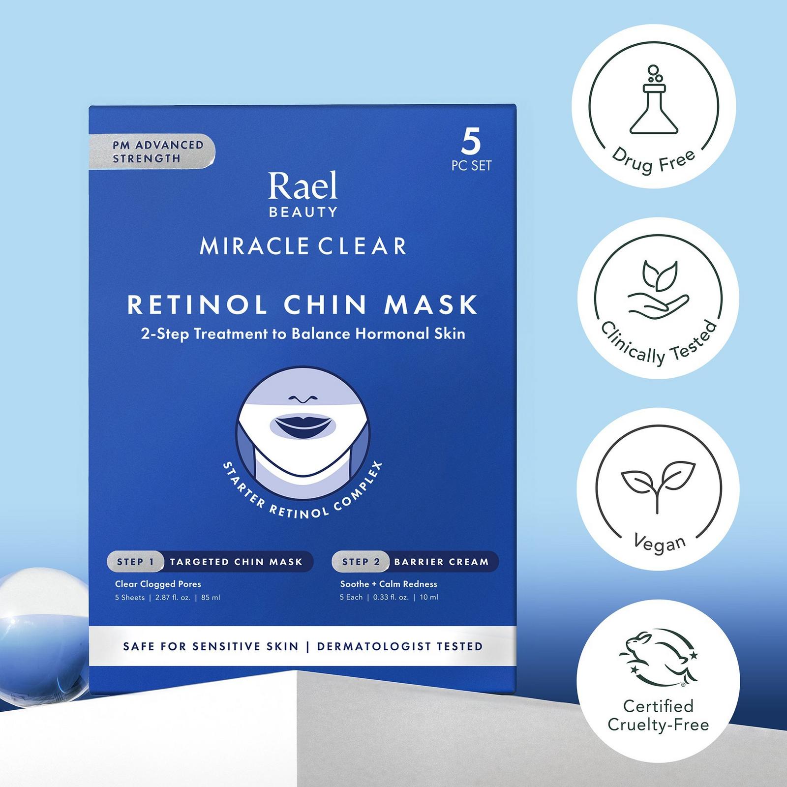 Miracle Clear Retinol Chin Mask Set