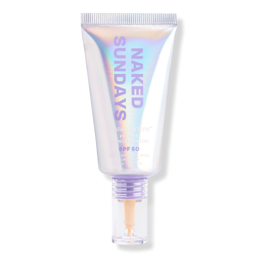 Naked Sundays Beautyscreen Mineral Peptide Foundation Tint Spf 50 - Shade 2