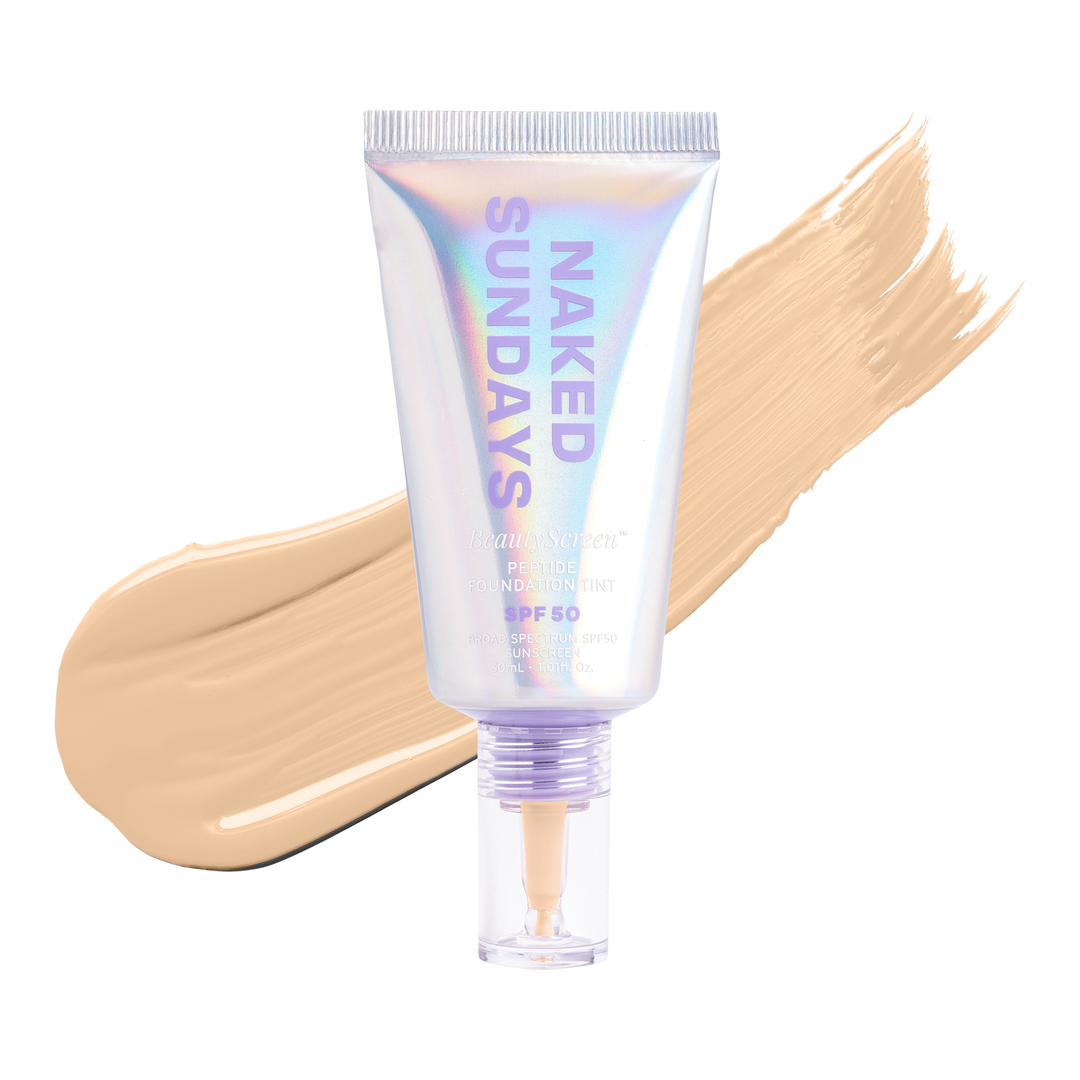 Sunday Naked BeautyScreen Peptide Foundation Tint SPF50 #3