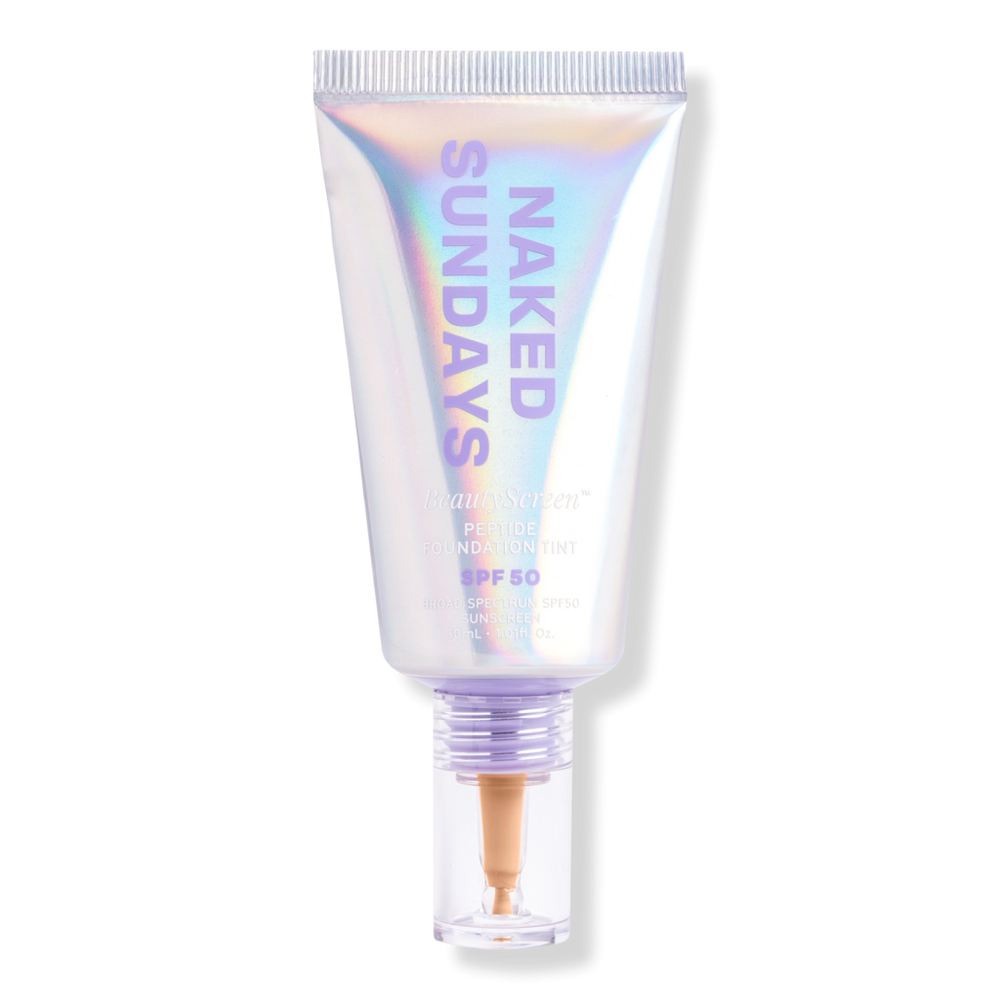 Naked Sundays Beautyscreen Mineral Peptide Foundation Tint Spf 50 - Shade 4