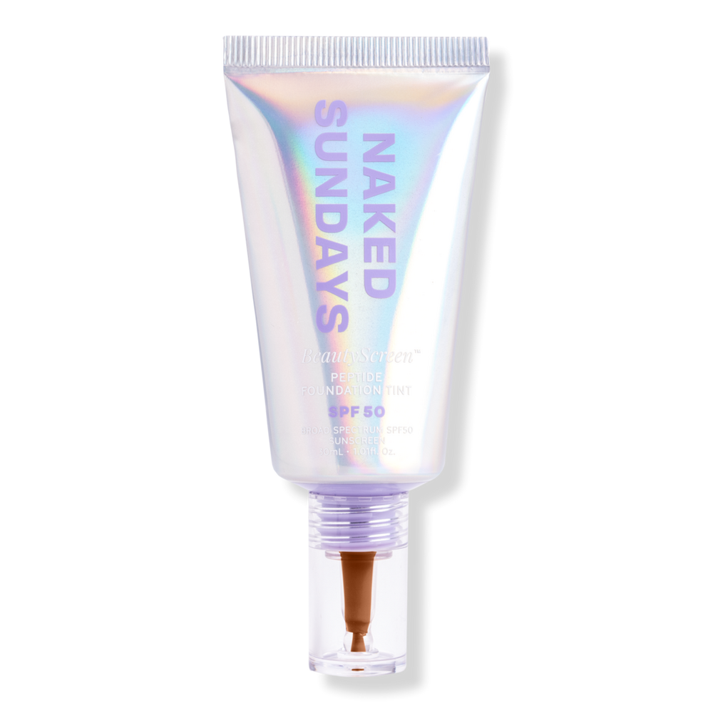 Naked Sundays Beautyscreen Mineral Peptide Foundation Tint Spf 50 - Shade 9