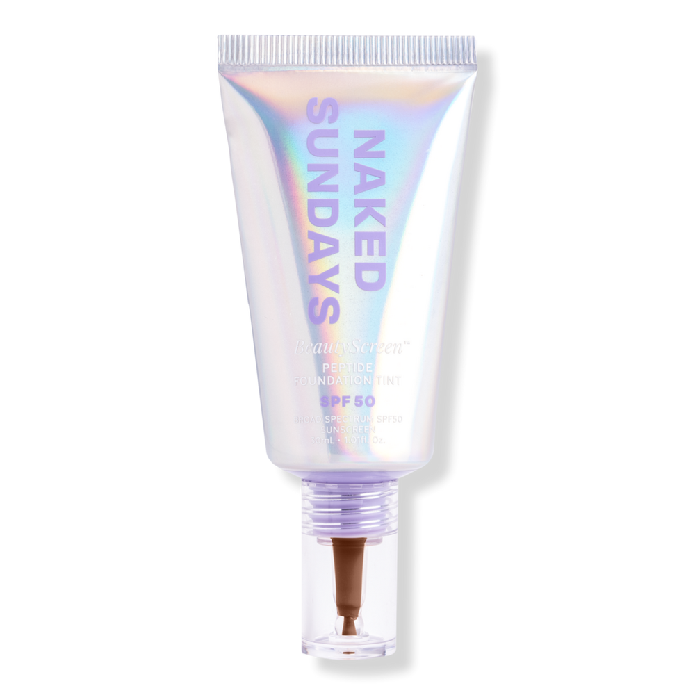 Naked Sundays Beautyscreen Mineral Peptide Foundation Tint Spf 50 - Shade 9.3