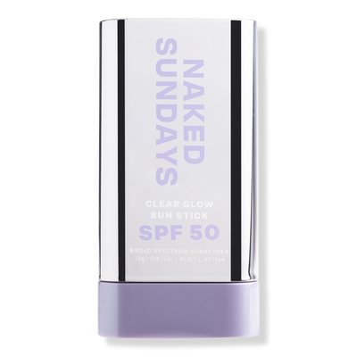 Naked Sundays Clear Glow Face & Body Sun Stick Sunscreen SPF50