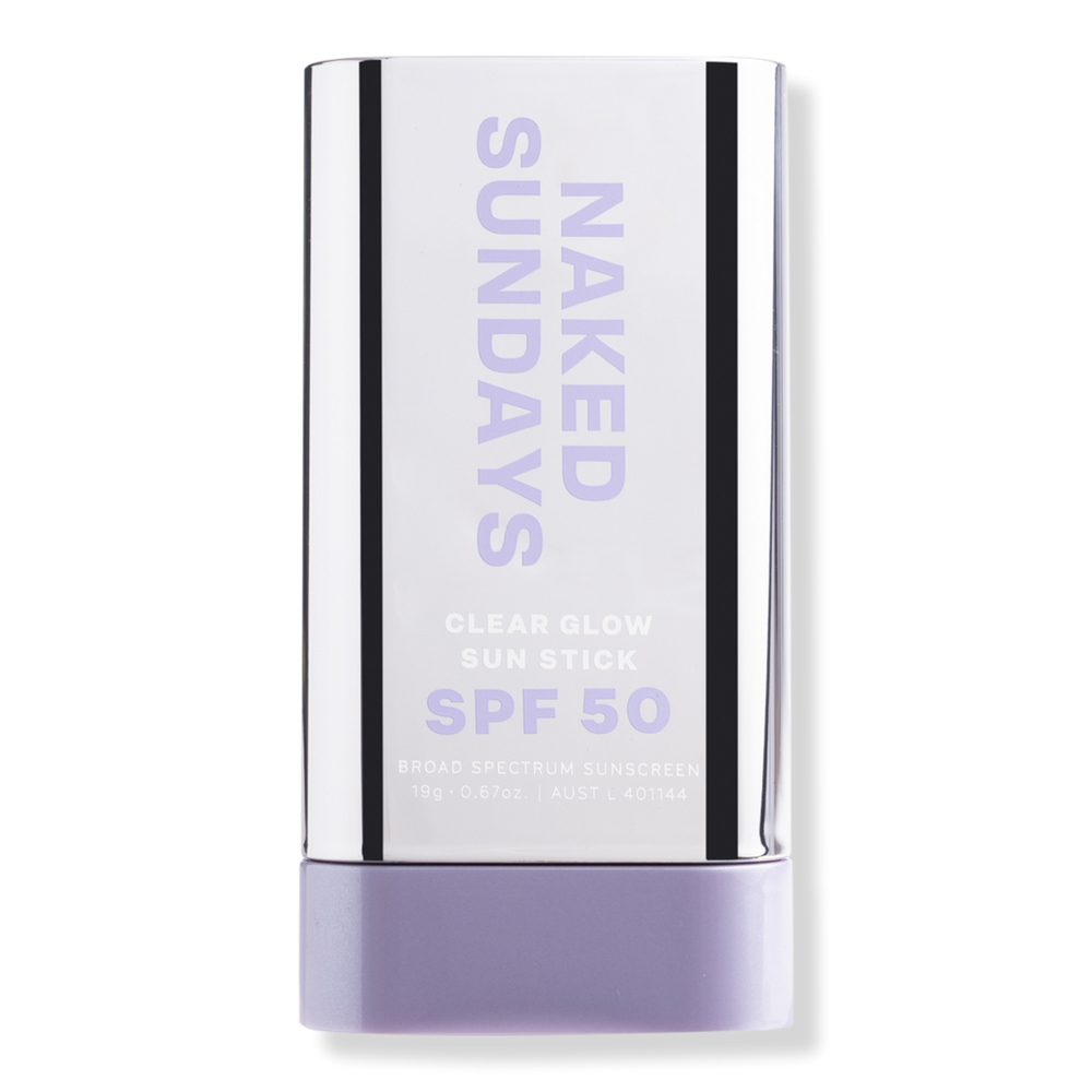 Naked Sundays Clear Glow Face & Body Sun Stick Sunscreen Spf50