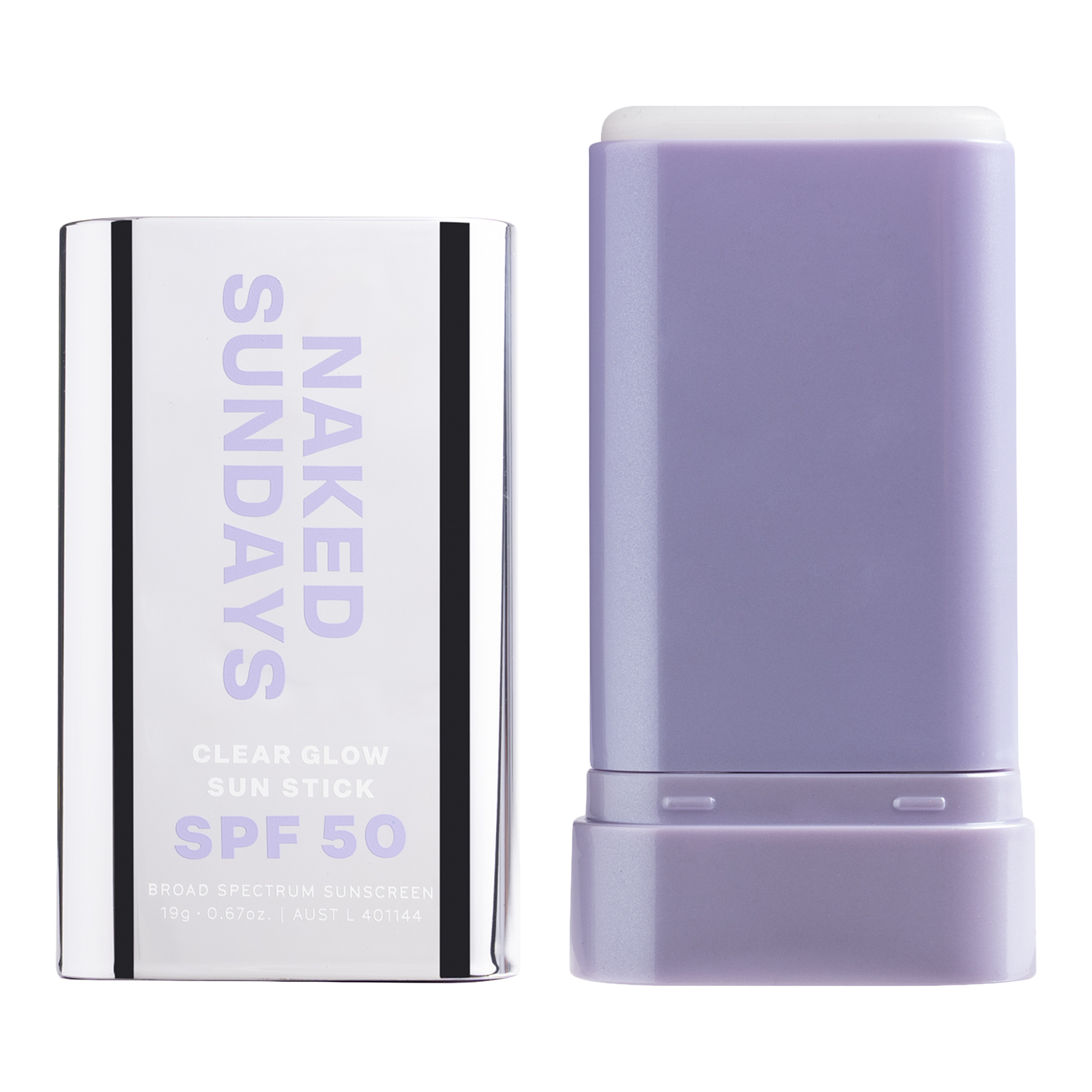 Солнцезащитный стик для лица и тела Naked Sundays Clear Glow SPF 50 — фото 2