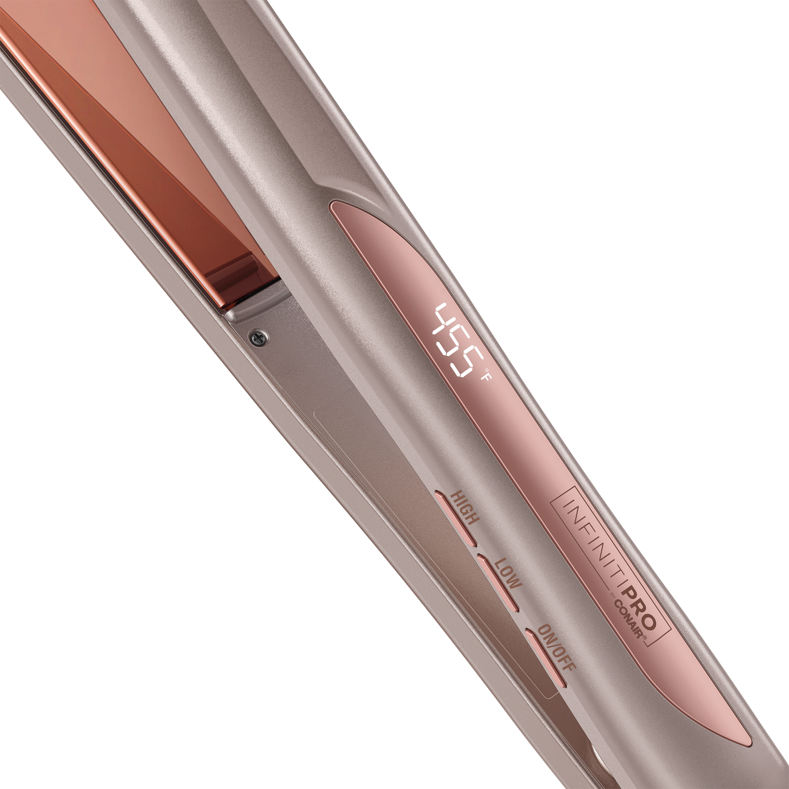 1" XL Rose Gold Titanium Flat Iron
