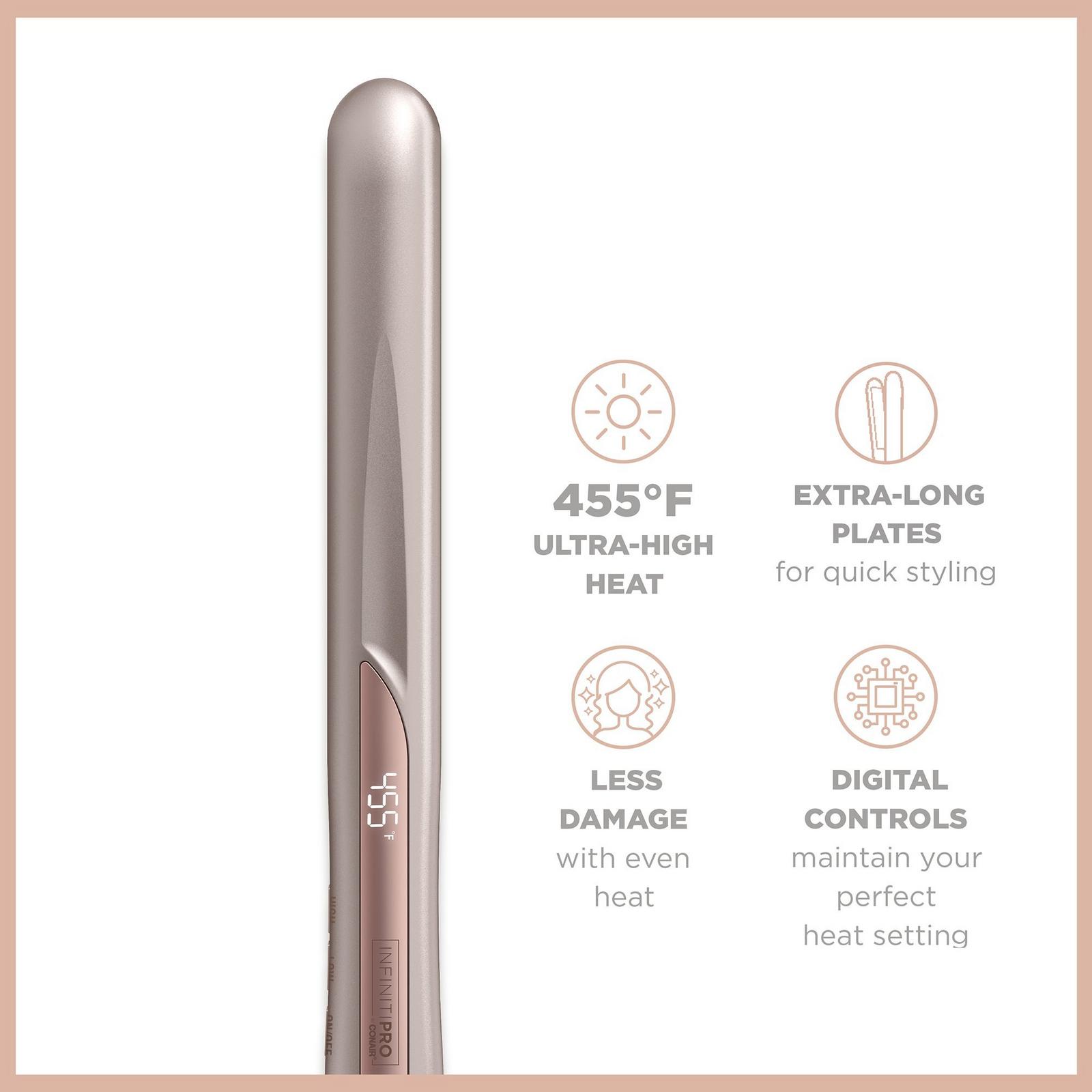 1" XL Rose Gold Titanium Flat Iron