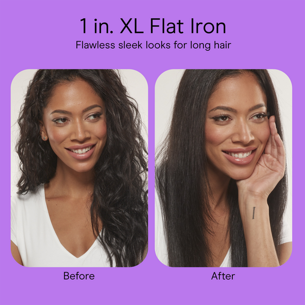 Conair 1" XL Rose Gold Titanium Flat Iron #8