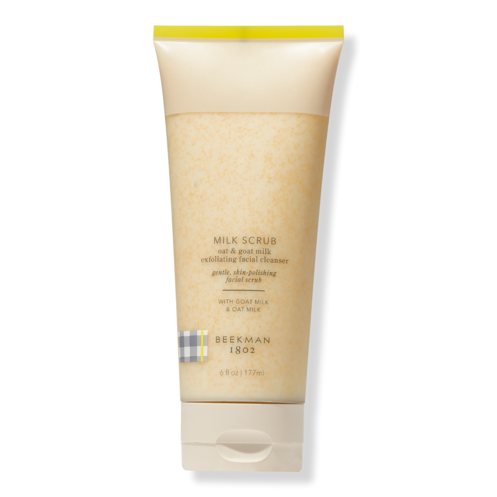 Beekman 1802 Milk Scrub Oat And Goat Milk Exfoliating Facial Cleanser - 6.0 oz