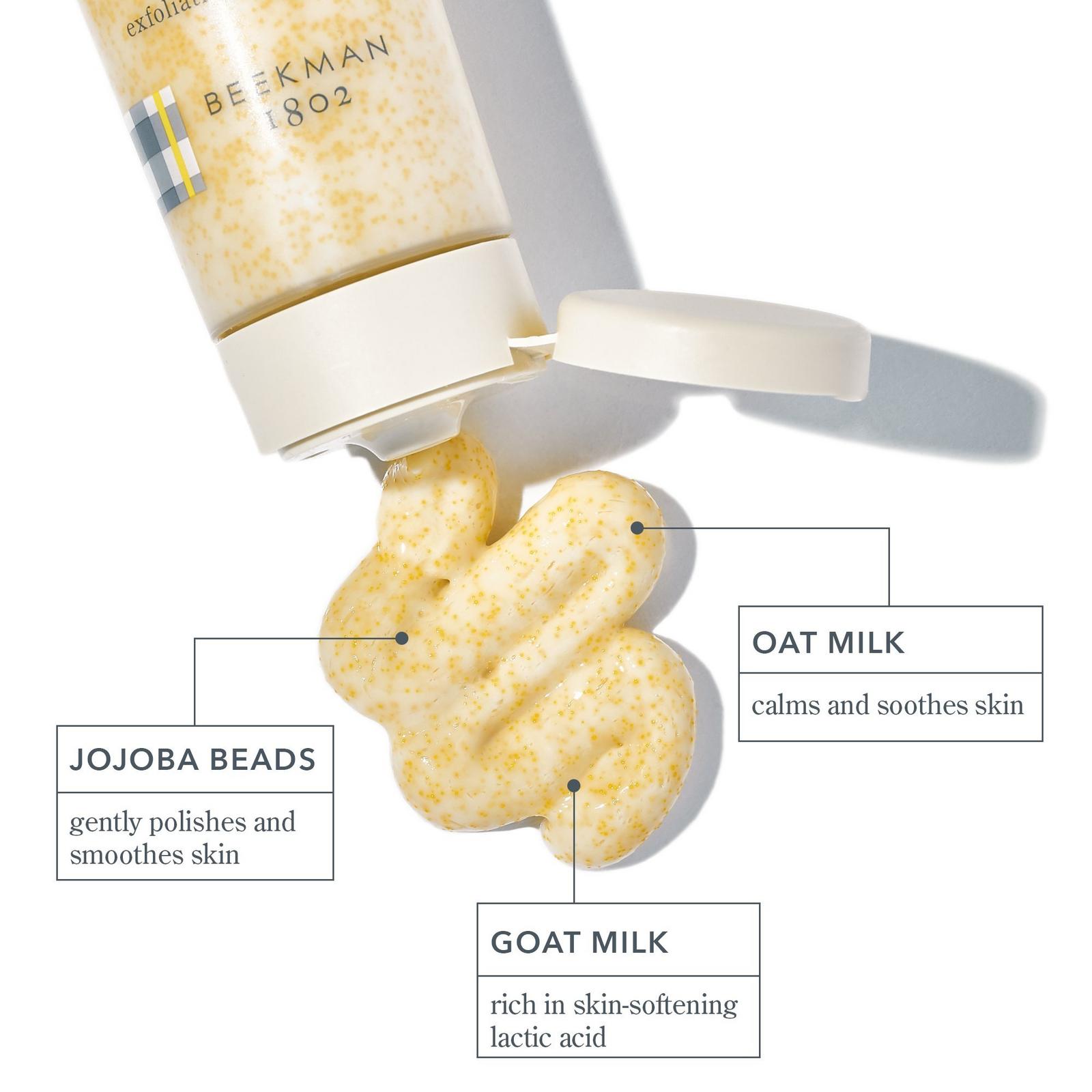 Milk Scrub Oat and Goat Milk Exfoliating Facial Cleanser - 6.0 oz
